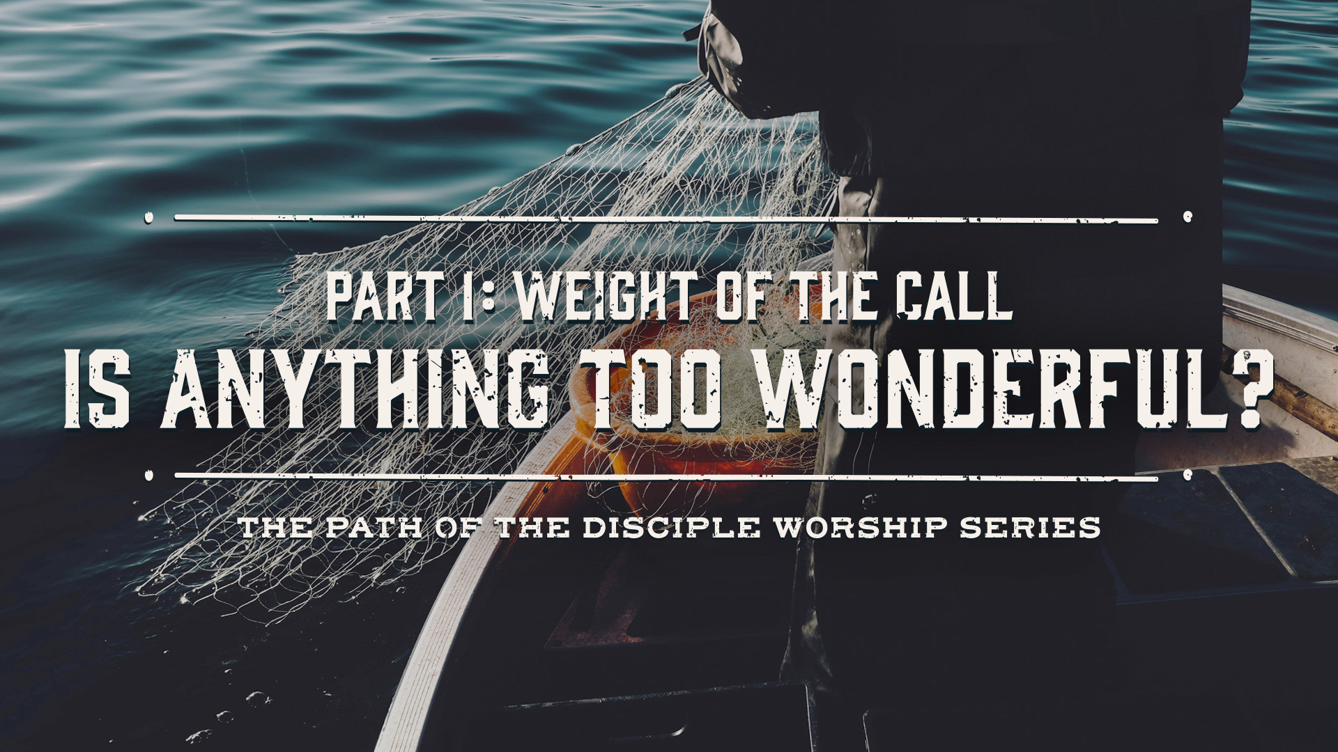 The Weight of the Call: Is Anything Too Wonderful?