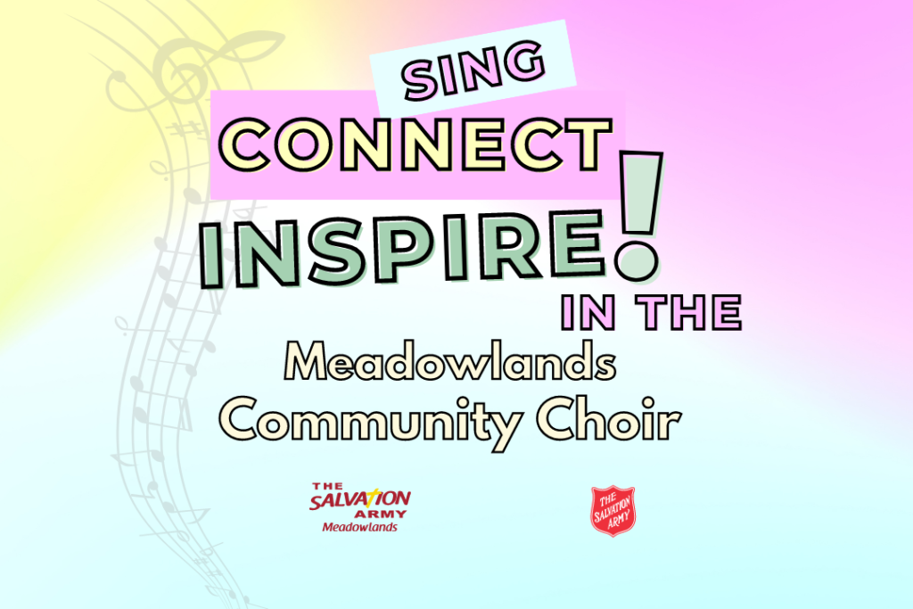 Meadowlands Community Choir | Sing - Connect - Inspire