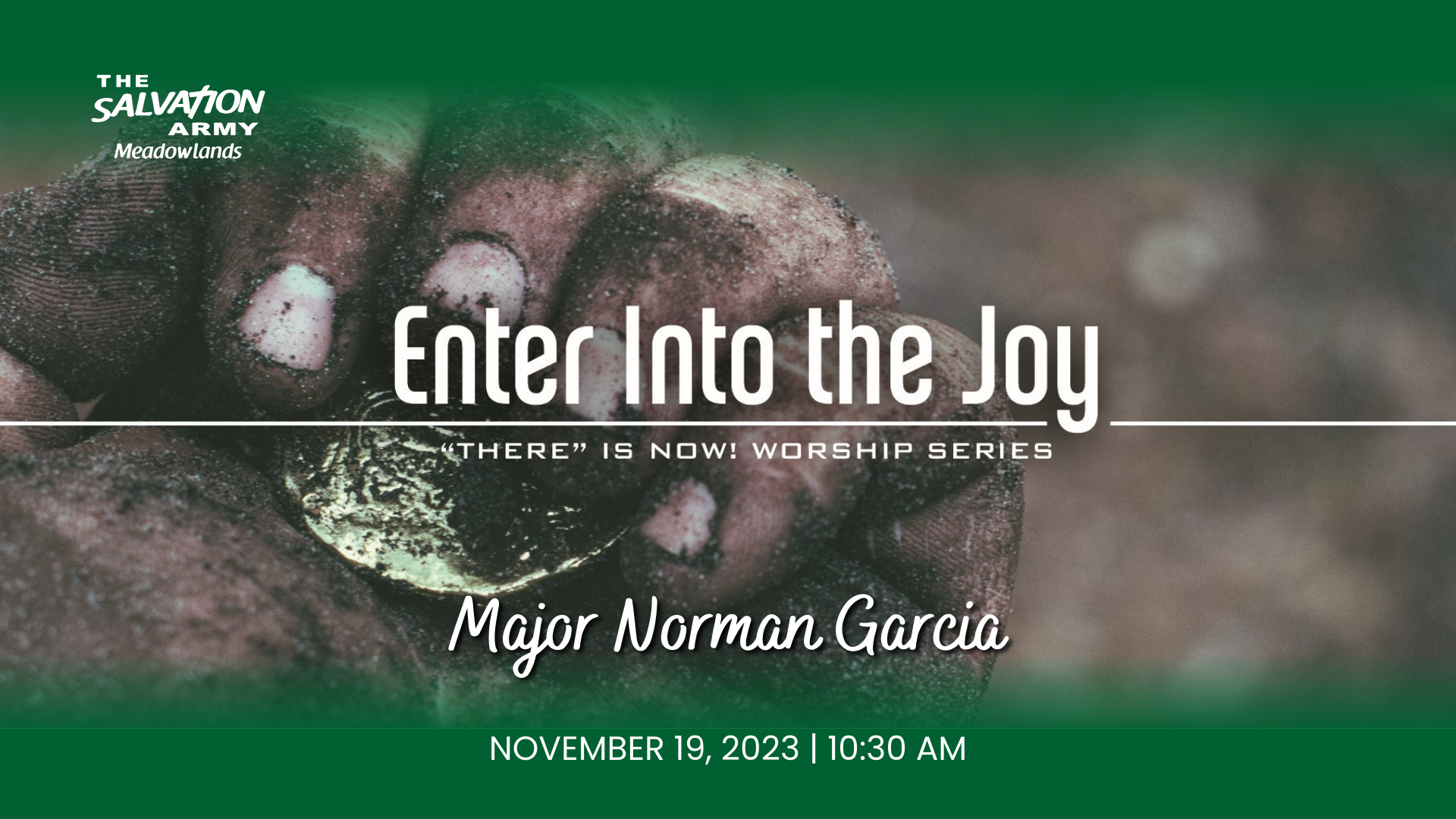 Enter Into the Joy | "There" is Now Worship Series | November 19, 2023
