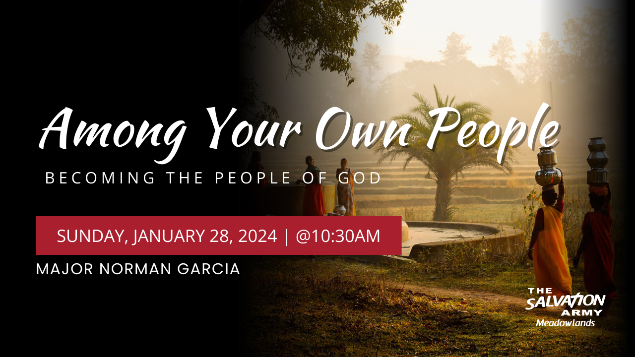 Among Your Own People | January 28, 2024 | 10:30 AM